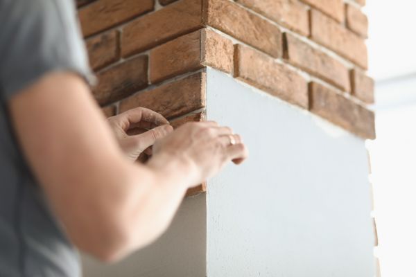 Brick Column Renovation